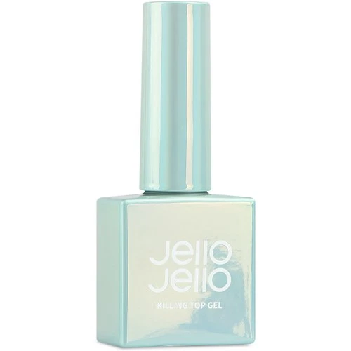 JelloJello Nail Non-Wipe Killing Top Gel 10ml, 1EA