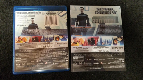 PARAMOUNT STAR TREK INTO DARKNESS BLU-RAY + DIGITALE KOPIE + SLIPCOVER - Bild 2 von 3