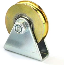 Chiloskit 1.5" Bearing Wheel Wire Rope Pulley Block Bearings Bearing Wire Rope G