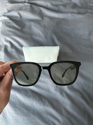 Gentle Monster LILIT Polished Black Frames Black Lens Sunglasses