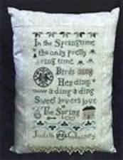 LOVE THE SPRING SAMPLER-CROSS STITCH-SHAKESPEARE'S