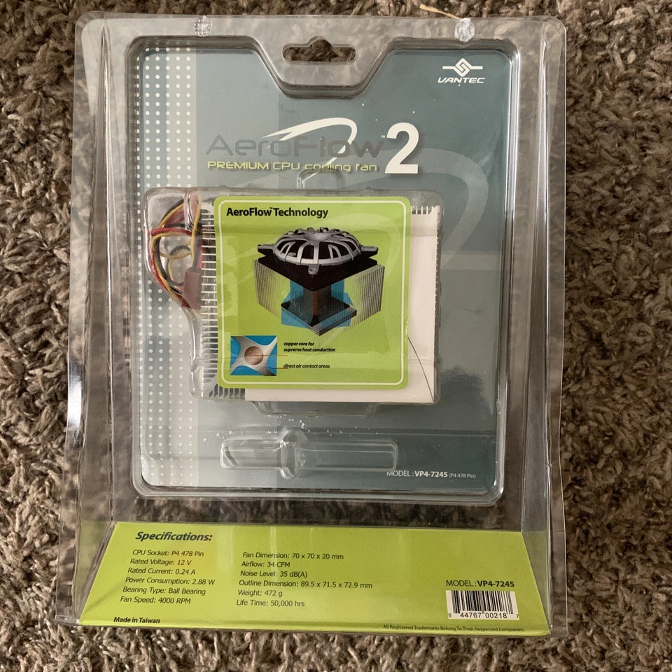 vantec CPU Cooling Fan - Image 2 of 3