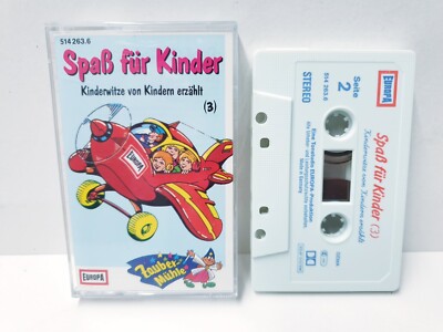 Spaß für Kinder Kinderwitze von Kindern erzählt Folge 3 EUROPA Kassette MC