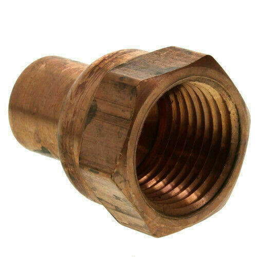 3/4" inch Copper Street Fitting Female Threaded Sweat Solder x FPT Adapter