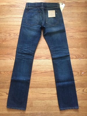 Rag & Bone RB15X Jeans Selvedge Cotton Medium Slim Straight Leg 