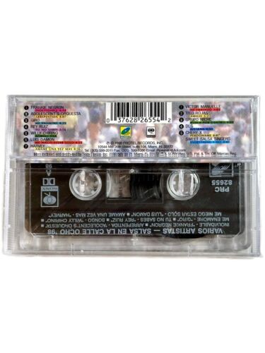 SALSA EN LA CALLE OCHO 98 Cassette Nuevo Sellado Giro Latin Rara Musica Chery X - Picture 2 of 4