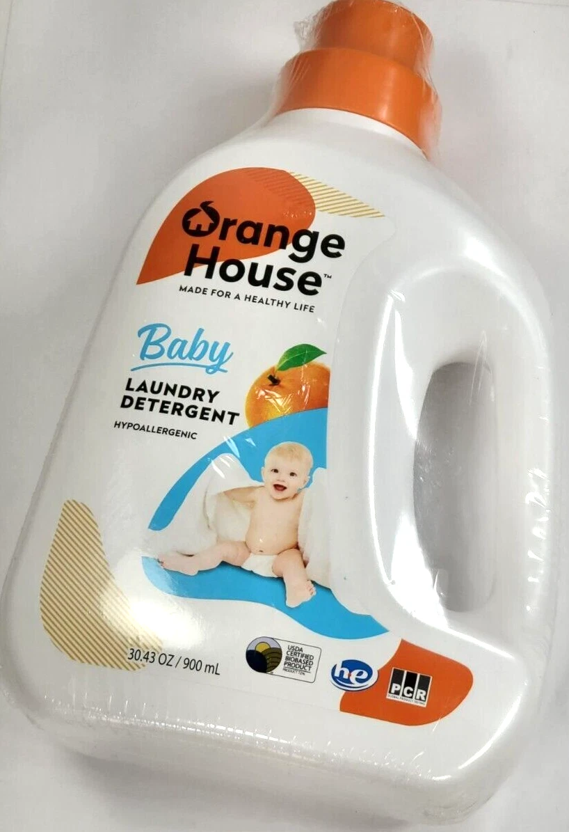 Orange House Baby Laundry Soap 30.4 OZ Hypoallergenic Liquid
