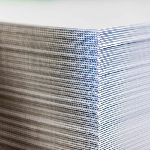 Paquete de 10 letreros de patio político corrugado de plástico de 18" x 24" BLANCO EN BLANCO 4mm Coro Foto 3 de 3