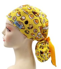Cutie Veggies,Eggs Ponytail Scrub Cap Doctor Theatre Nurse Hospital Anaesthetist