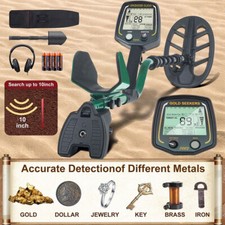 Metal Detector for Adults - 11" IP68 Waterproof Search Coil with High Accuracy