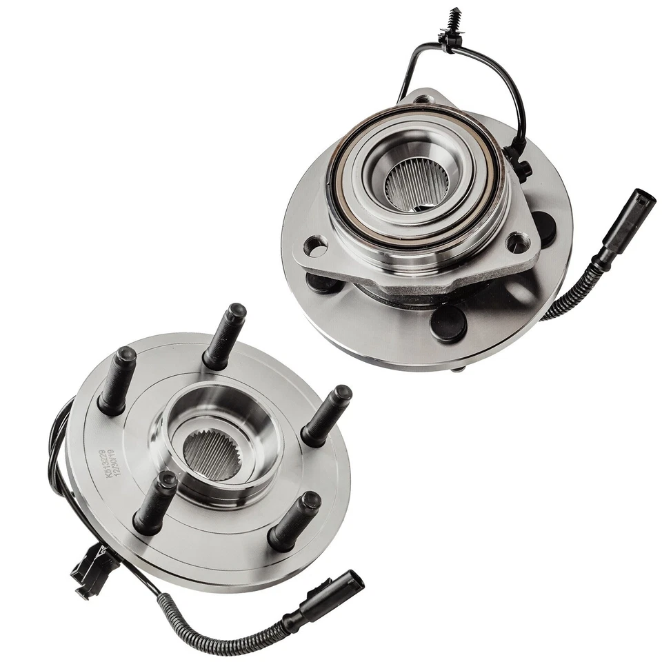 Cojinete y buje de rueda delantera 6 piezas + barra estabilizadora de barra de amarre para Dodge Dakota 2005 2006-2010 Foto 4 de 4