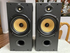 B W Bowers Wilkins DM602 Home Theater Bookshelf Speakers Black