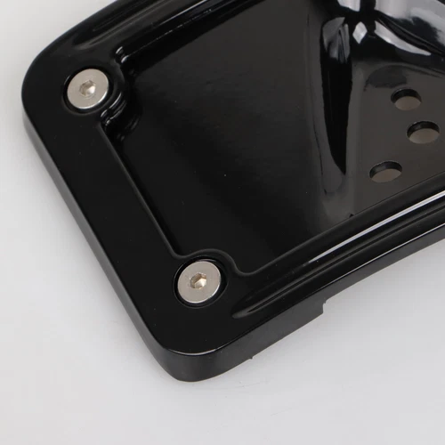 Soporte de montaje de matrícula CNC Laydown apto para Harley Dyna Street Bob Low Rider - Imagen 7 de 13