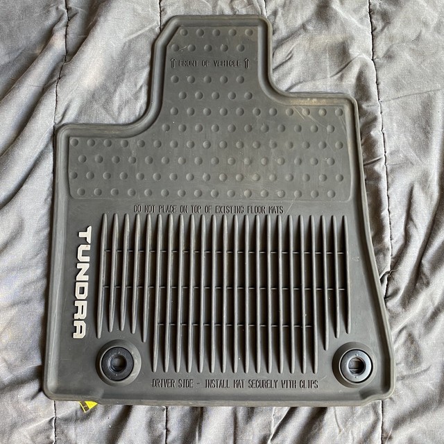 2014-19 Toyota Tundra Drivers All Weather Floor Mat PT908-34140 OEM