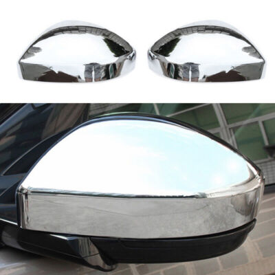 For Range Rover Evoque 2012-2021 Chrome ABS Rear View Side Door Mirror Cover 2pc