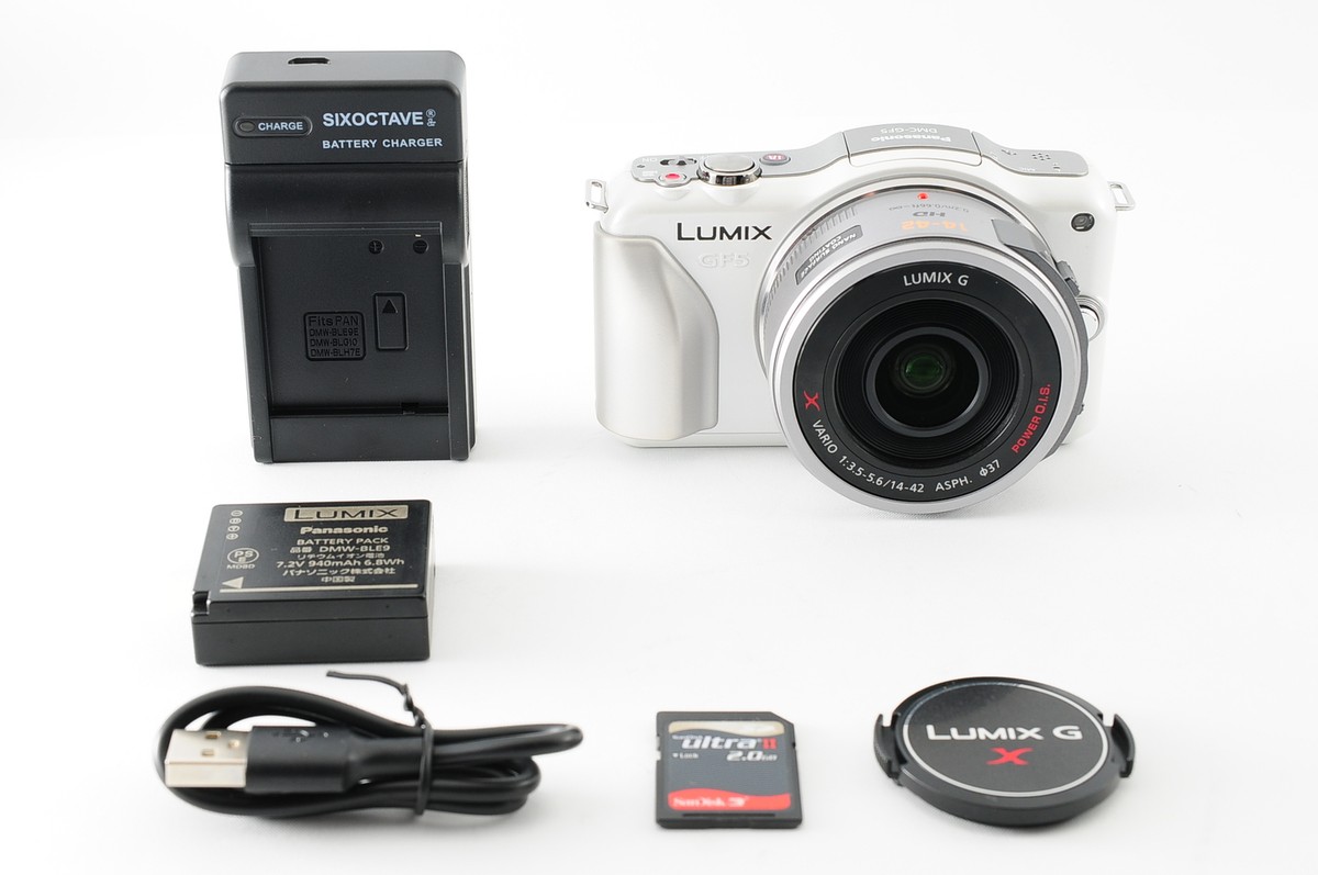 A MINT] Panasonic LUMIX DMC-GF5 Digital Camera 14-42mm Lens