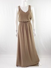 Show Me Your MuMu KENDALL Maxi Dress Size XXS Dune Sleeveless Bridesmaid NEW