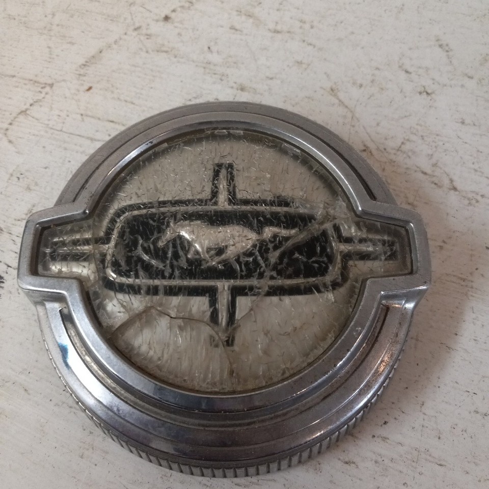 C8ZZ9030A Scott Drake Standard Gas Cap with Running Horse Emblem eBay