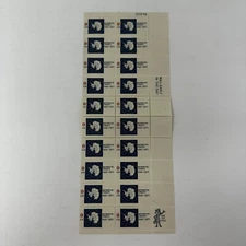 Scott 1431 8 cent Antarctic Treaty Half Sheet 20 Stamps