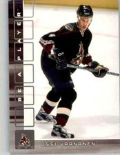 2001-02 Be A Player Ossi Vaananen #102