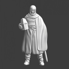 Northern Crusades Miniatures Medieval Brother Knight 28mm 32mm 35mm 40mm 54mm 3D