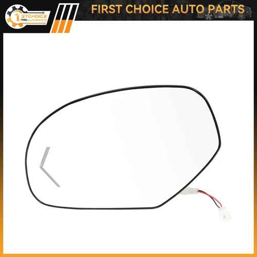 Mirror Glass Fits 2008-2014 Chevy Silverado LH Turn Signal Heated Arrow Light