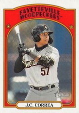 2021 TOPPS HERITAGE MINORS (#152) - J.C. CORREA