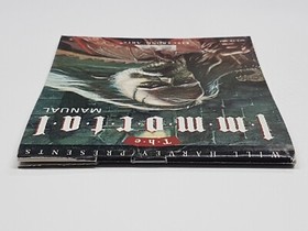 The Immortal Authentic Original NES Nintendo Manual Only *tear