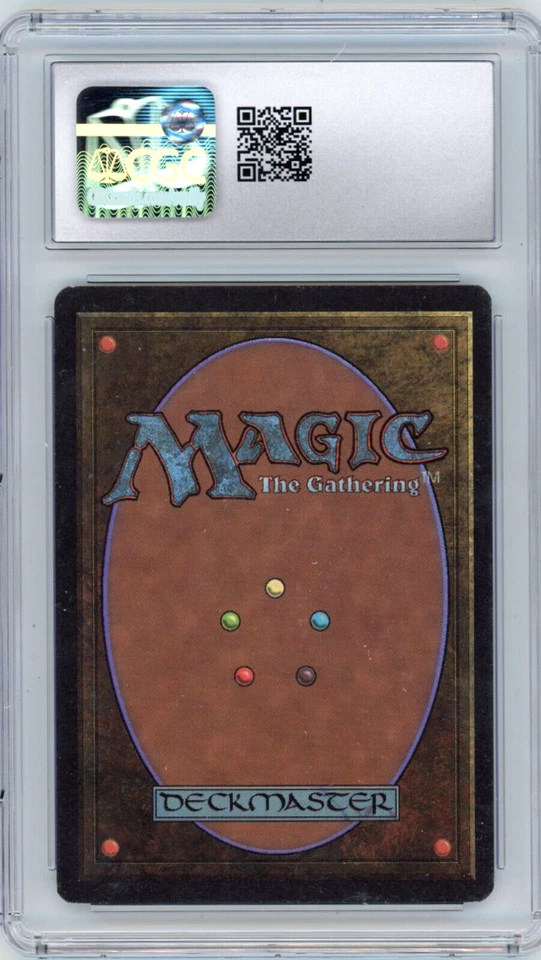1993 Magic the Gathering MtG LIMITED EDITION BETA Common Dark Ritual CGC 8 - Image 2 of 2