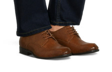 Mens Brown George Tommyy Dress Oxford Shoes size 8