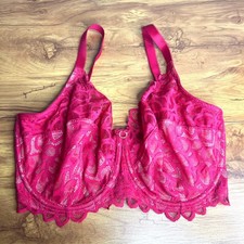 Panache Allure Full Cup Bra 34I Pink Allure L...