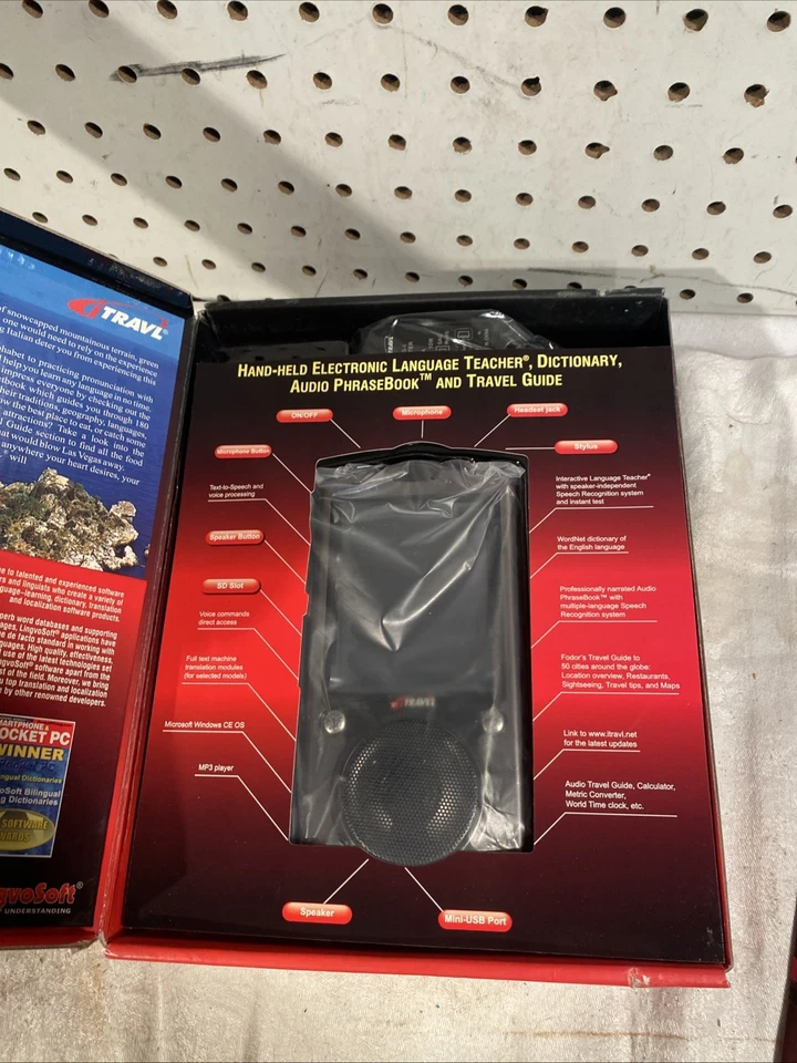 ECTACO iTRAVL NTL Electronic 2-way Speech To Speech Translator Travel Language - Image 3 of 4