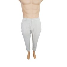 Lululemon Men's Slim Fit Performance Pants - Size 36, Light Grey