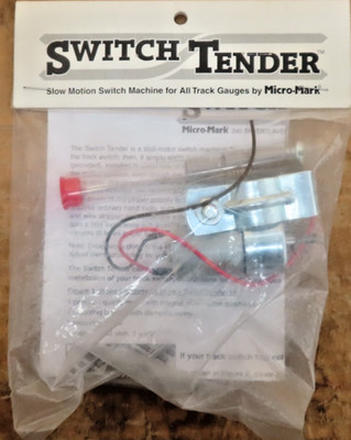 Micro-Mark 83197 Switch Tender Slow Motion Switch Machine For All Track Gauges