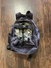 Blind Skateboards Deck Logo Skate Backpack Gray Black Bag Vintage 90s Carrier