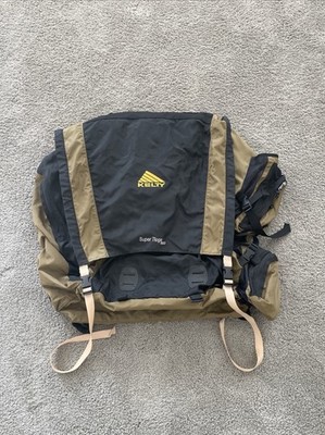 Kelty Super Tioga 4900 Black Brown Backpack, Large, Display Model, See More