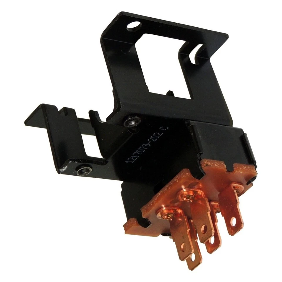 Interruptor de motor soplador negro para Jeep Comanche 1990-1992 hecho de metal y plástico Foto 3 de 4