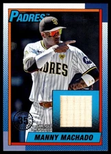 2025 Topps Series 1 MANNY MACHADO 1990 Relic B #T90R-MMA SAN DIEGO PADRES