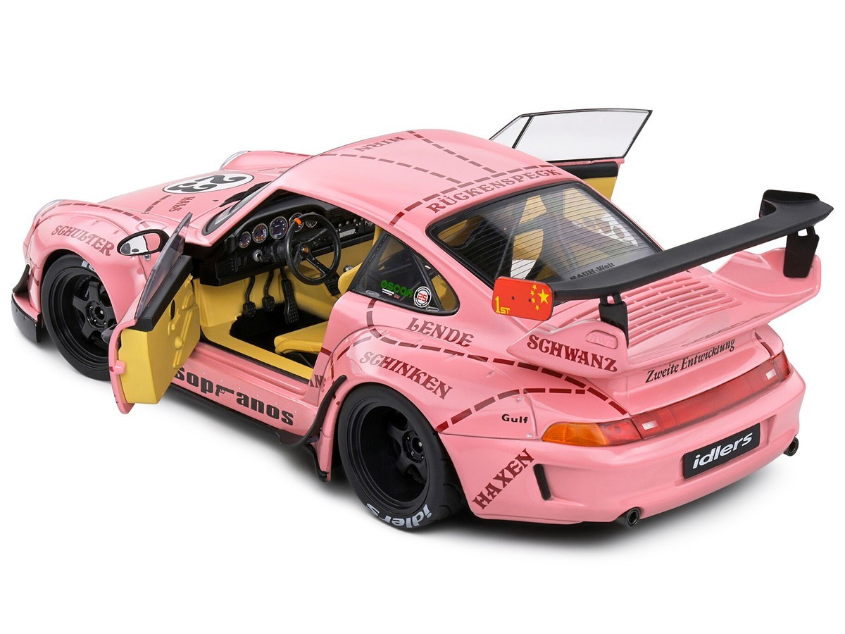 SOLIDO 2020 PORSCHE RWB BODYKIT PINK PIG #23 1/18 DIECAST MODEL