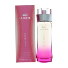 Lacoste Touch Of Pink by Lacoste Box for Women 3.0 Oz Eau De Toilette Spray