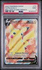 PSA 9 MINT - PIKACHU V FA STARS ÉTINCELLANTES FR 157/172 EB9 FRANÇAIS POKÉMON