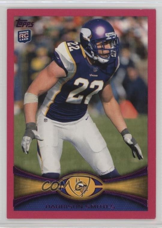 2012 Topps Pink BCA /399 Harrison Smith #15 Rookie RC 10yu