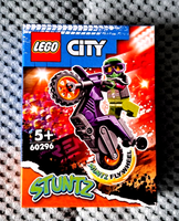 Lego City Stuntz 60296 Wheelie-Stuntbike - Neu & OVP