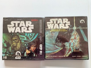 'STAR WARS' SUPER 8 COLOUR SOUND 2 X 400' KEN FILMS RELEASE