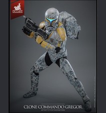 Hot Toys Star Wars Clone Commando Gregor TMS155 1 6th Sealed in shipper