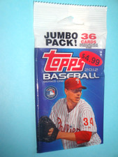 2012 Topps Jumbo Pack Baseball card wrapper - Series 1 - Roy Haladay - Phillies