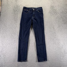 Polo Ralph Lauren Jeans Boy L Blue Cotton Denim Straight Travel Workwear Stretch