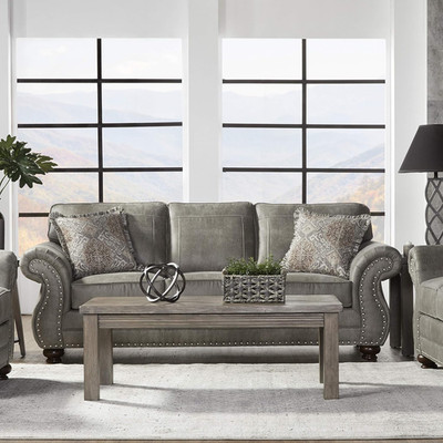 Leinster Gray Sofas by  - Stylish & Comfortable Seating
