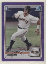 2020 Bowman Draft Chrome Purple Refractor 185/250 Jimmy Glowenke #BD-35 6u5