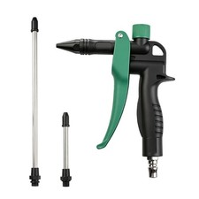 Air-Powered Blower Cleaning Tool with Threaded Inlet and Male Air Fitting